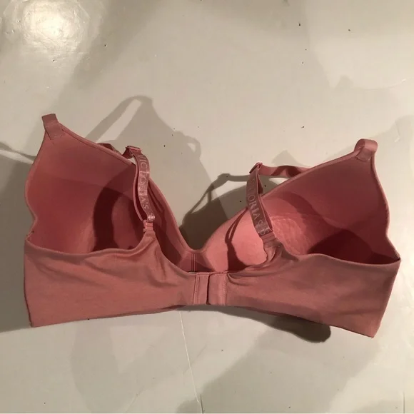 VICTORIA’S SECRET Pink No Wire BRA 38DD - Picture 5 of 8